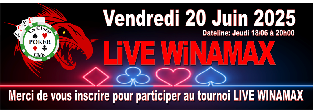 LCPC LIVE 2024/25 LIVE WINAMAX